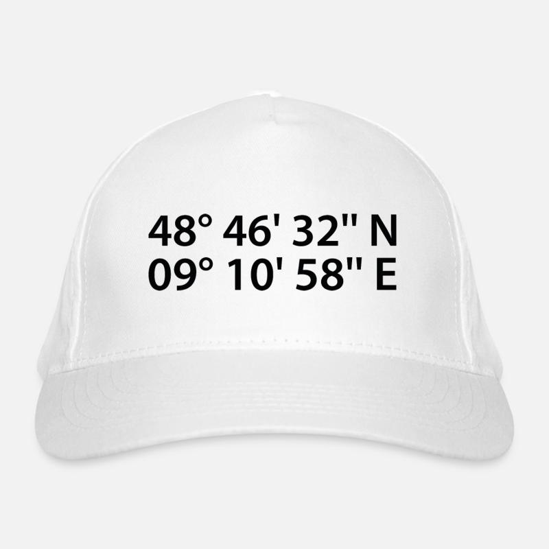 Coordonnées de Stuttgart Casquette classique bio