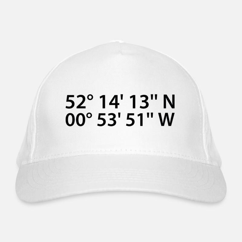 Northampton Coordinates Organic Baseball Cap