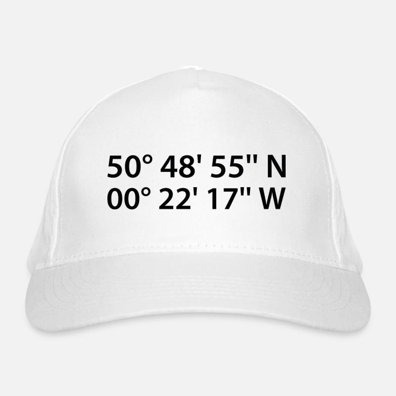 Worthing Coordinates Organic Baseball Cap
