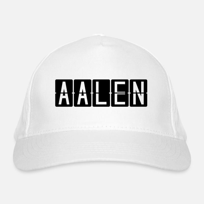 Panneau de l’aéroport d’Aalen Casquette classique bio