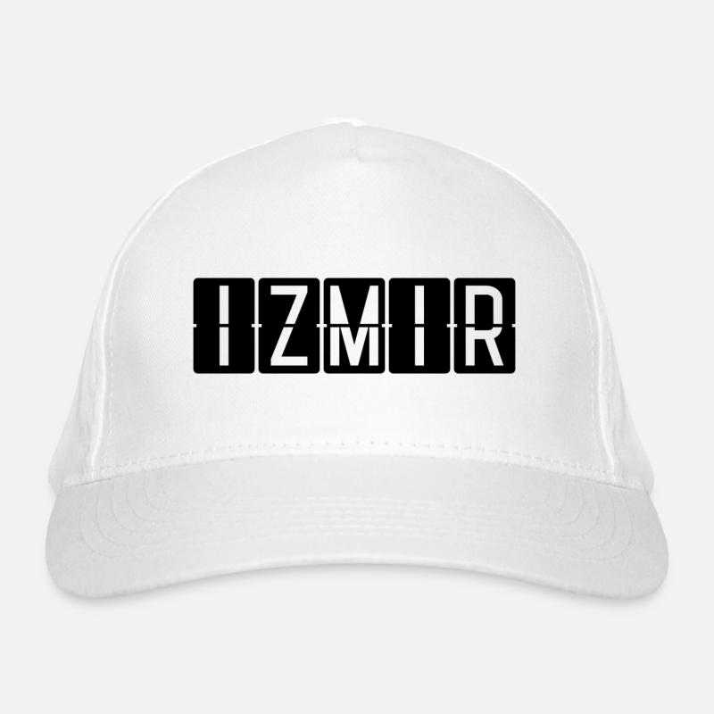 Panneau de l’aéroport d’Izmir Casquette classique bio