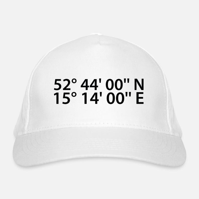 Gorzów Wielkopolski coordinates Organic Baseball Cap