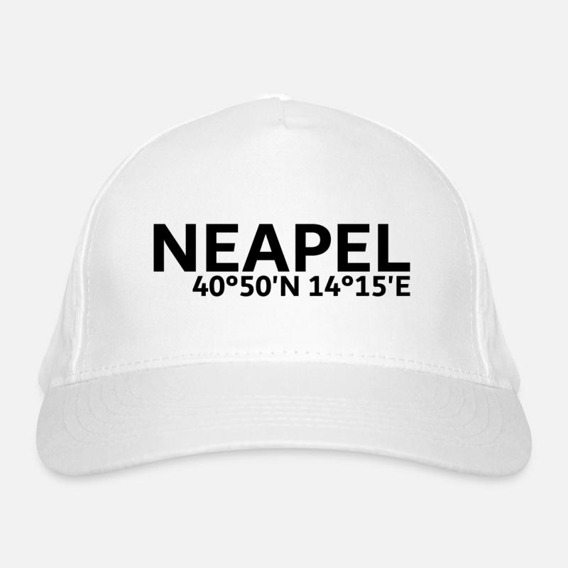 Coordonnées de Naples Casquette classique bio