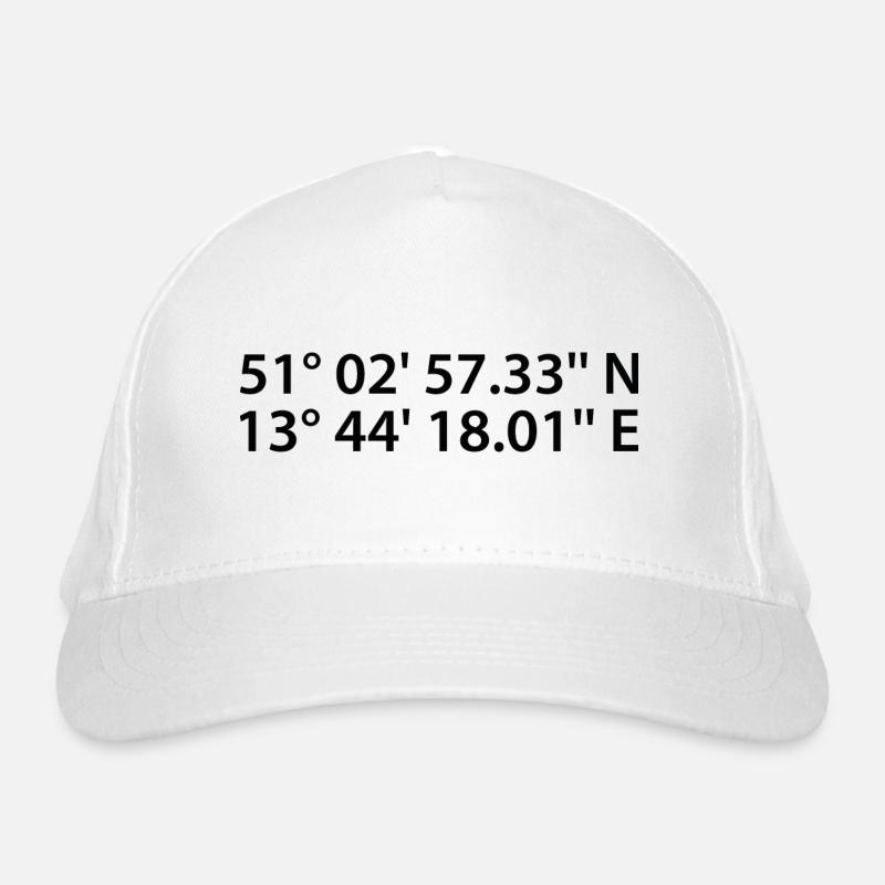 Coordonnées de Dresde Casquette classique bio