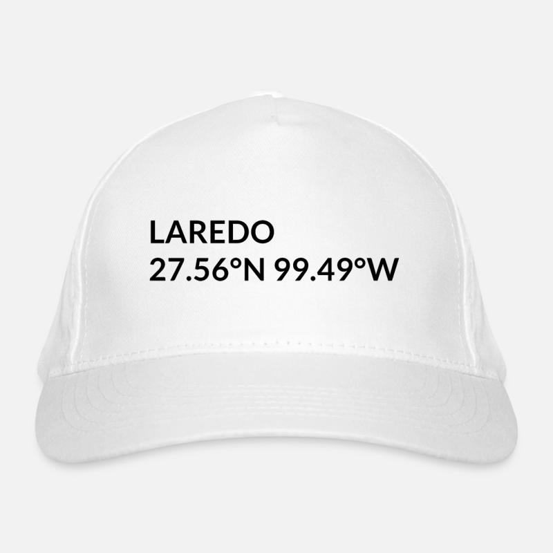 Coordonnées de Laredo Texas USA Casquette classique bio