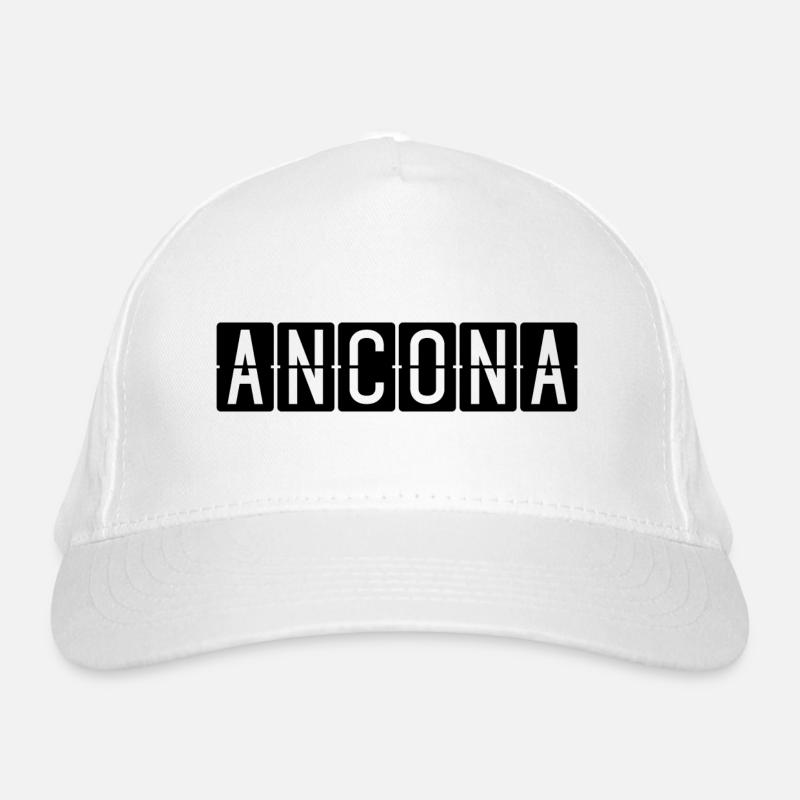 Ancona Flughafentafel Bio-Baseballkappe