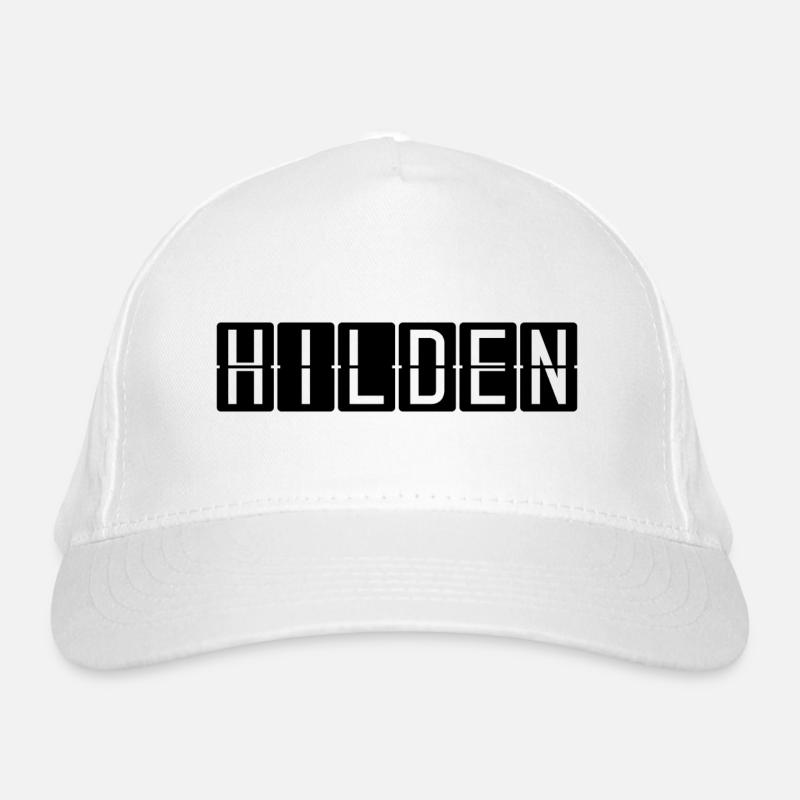 Panneau de l’aéroport de Hilden Casquette classique bio