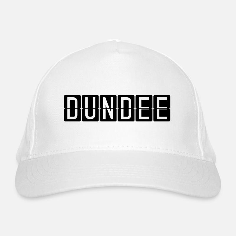 Panneau de l’aéroport de Dundee Casquette classique bio