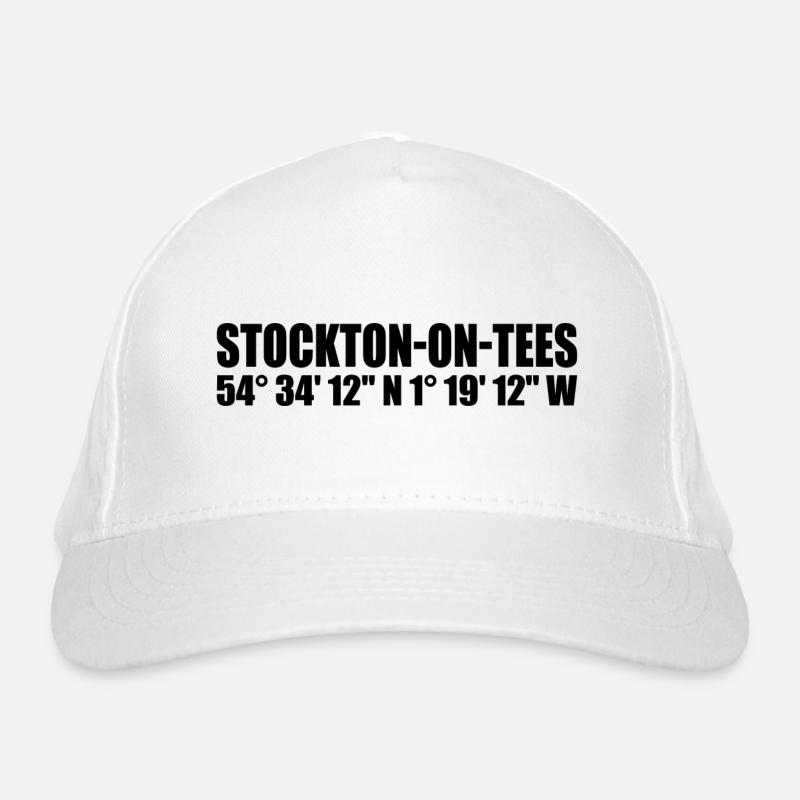 Coordonnées de Stockton-on-Tees Casquette classique bio