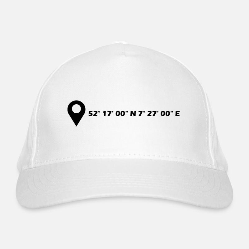 Rhine coordinates Organic Baseball Cap