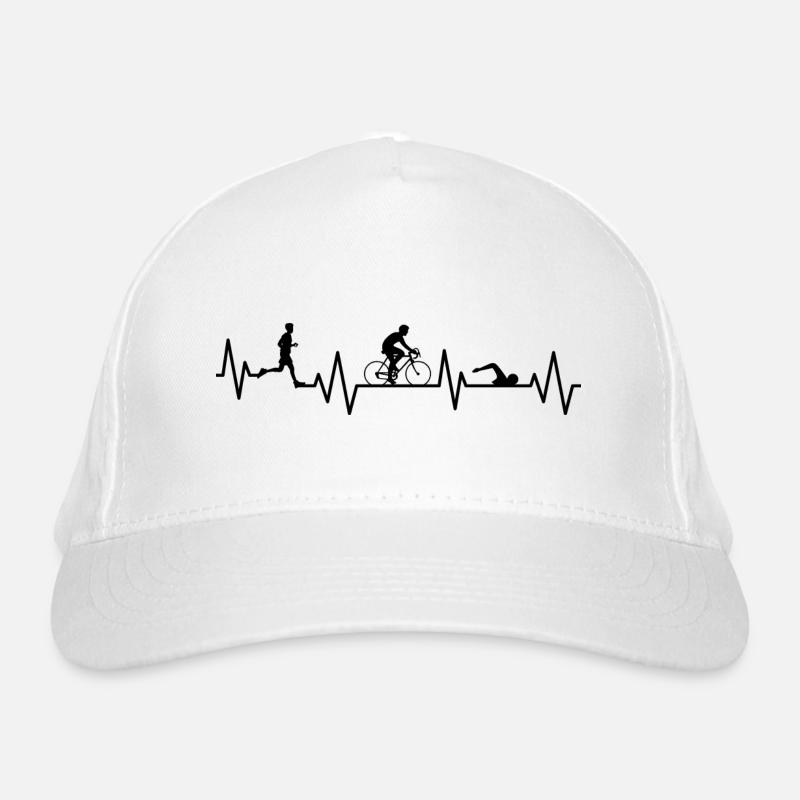 Triathlon Triathlete Organic Baseball Cap