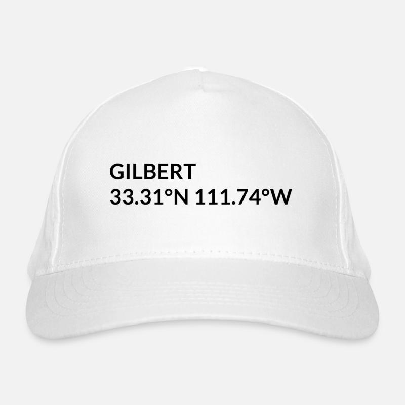 Gilbert, Arizona, USA Coordinates Organic Baseball Cap