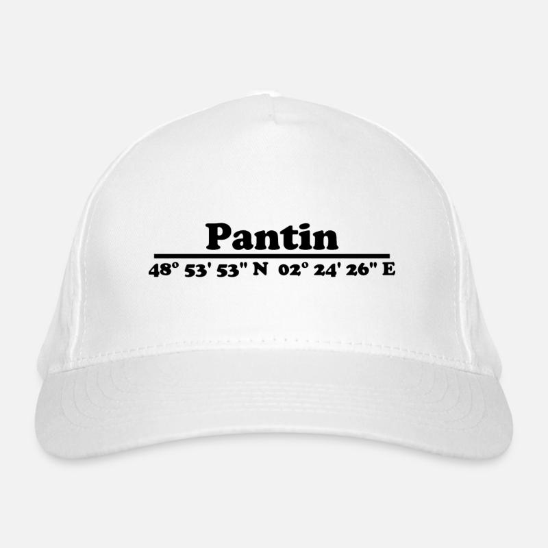 Coordonnées De Pantin Casquette classique bio