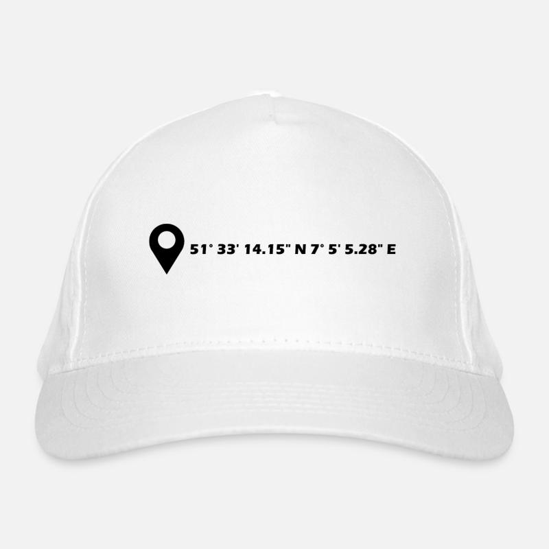 Marl coordinates Organic Baseball Cap