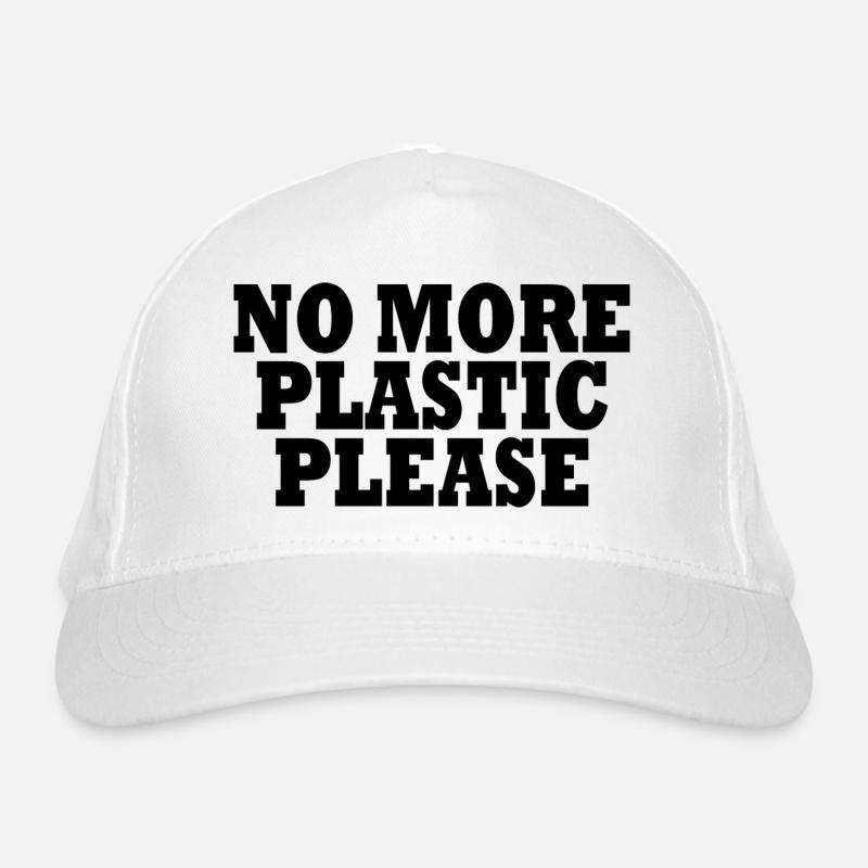 No more plastic Organic Baseball Cap