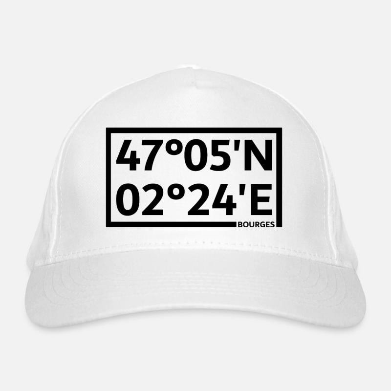 Coordonnées de Bourges Casquette classique bio