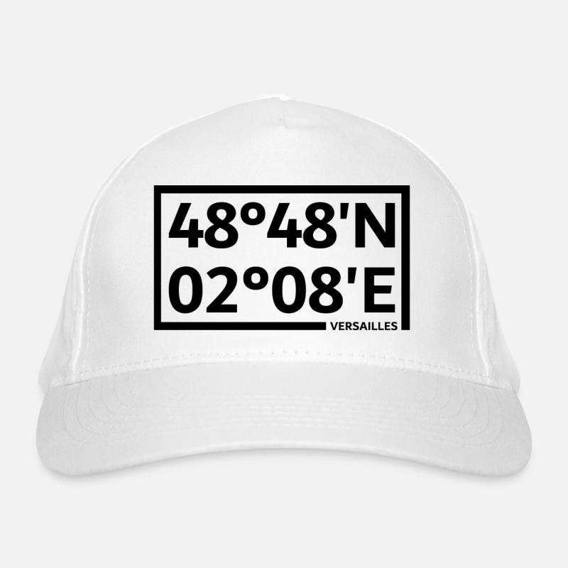 Coordonnées de Versailles Casquette classique bio