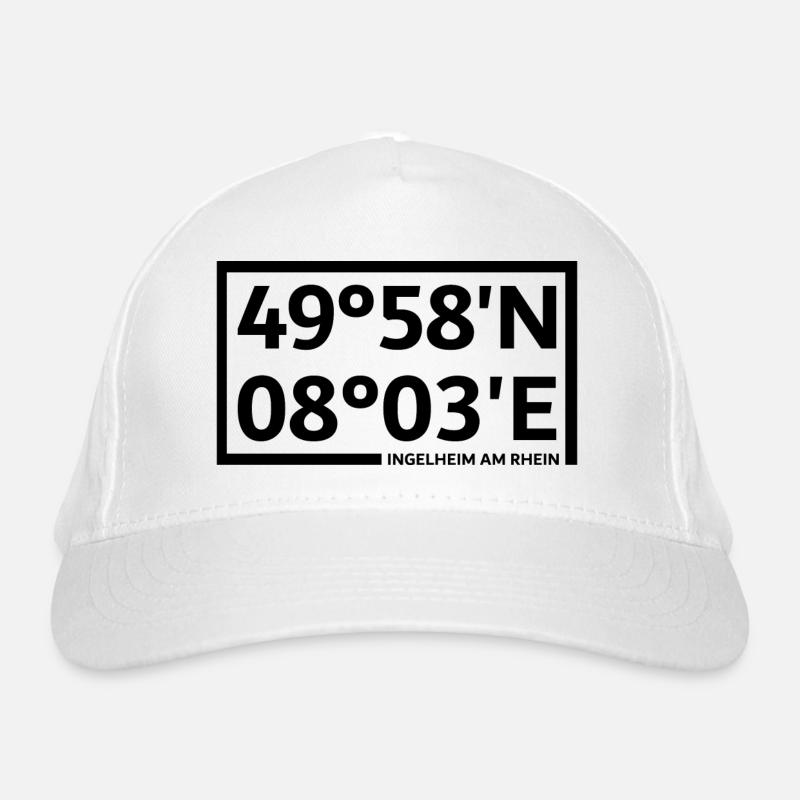 Ingelheim am Rhein coordinates Organic Baseball Cap