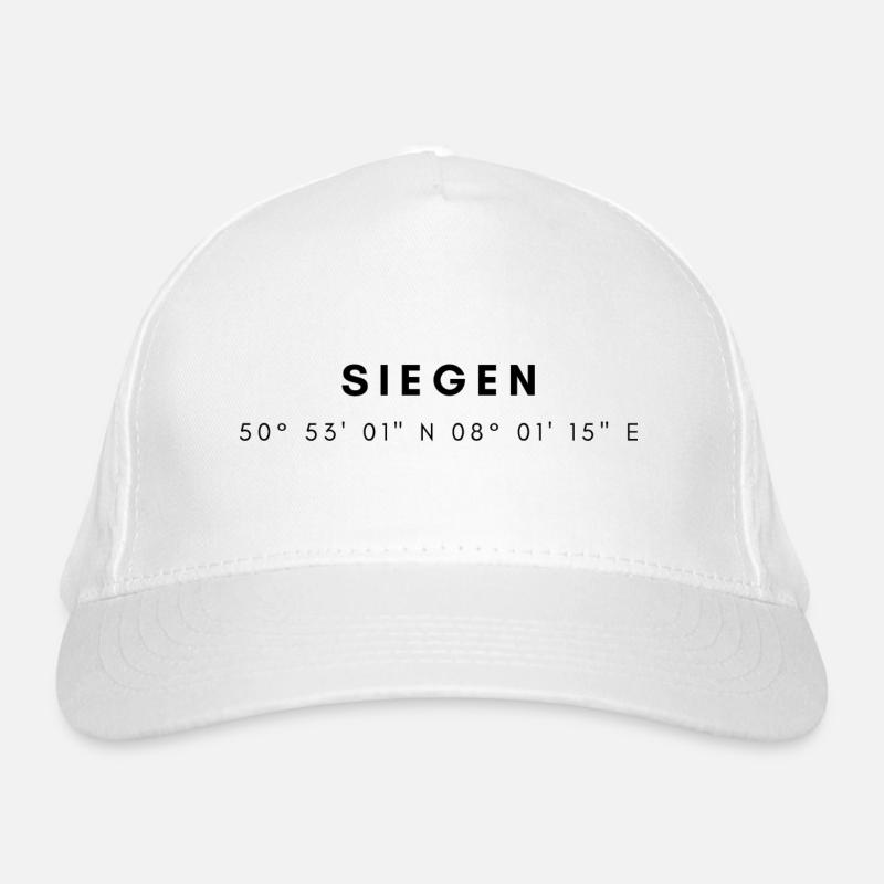 Coordonnées Siegen Casquette classique bio