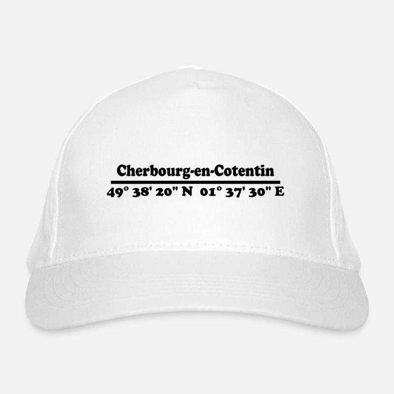 Coordonnées de Cherbourg-en-Cotentin Casquette classique bio