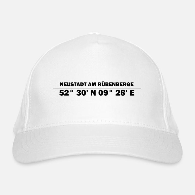 Neustadt am Rübenberge coordinates Organic Baseball Cap