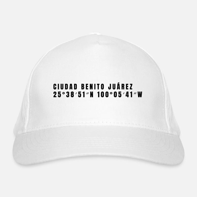 Nuevo León, Mexico Coordinates Organic Baseball Cap