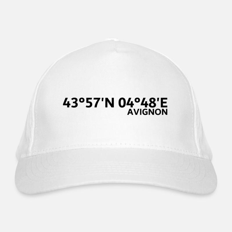 Coordonnées Avignon Casquette classique bio