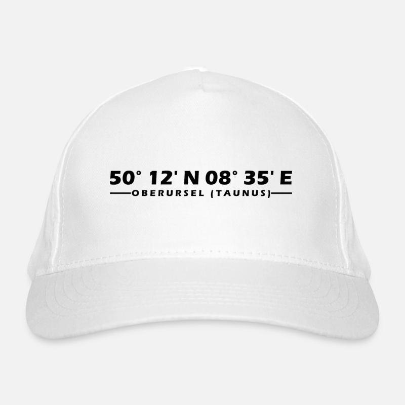 Oberursel (Taunus) coordinates Organic Baseball Cap