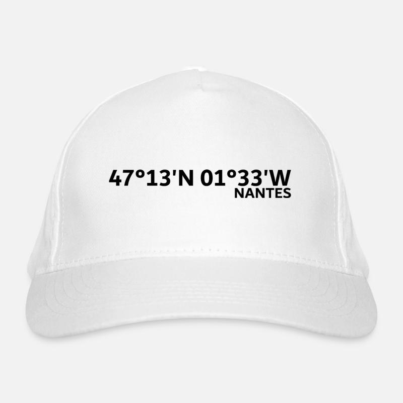 Nantes Coordinates Organic Baseball Cap