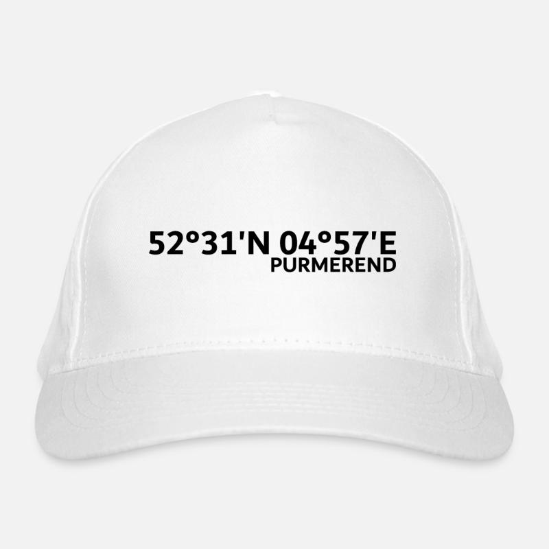 Coordonnées Purmerend Casquette classique bio