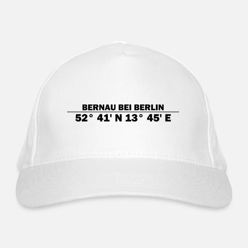 Coordonnées de Bernau bei Berlin Casquette classique bio