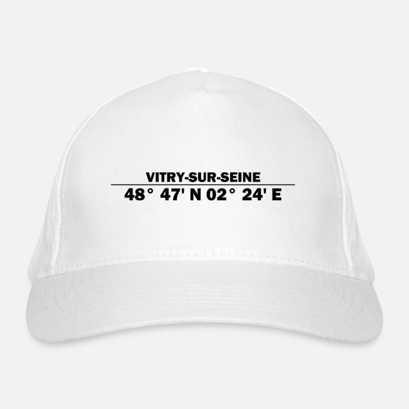 Coordonnées de Vitry-sur-Seine Casquette classique bio