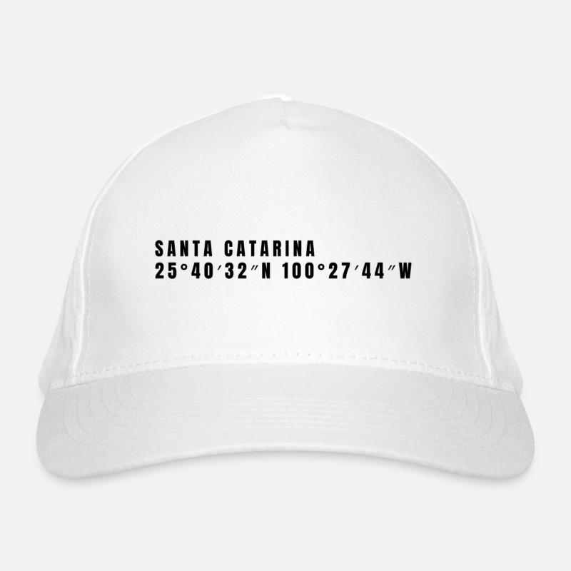 Nuevo León, Mexico Coordinates Organic Baseball Cap