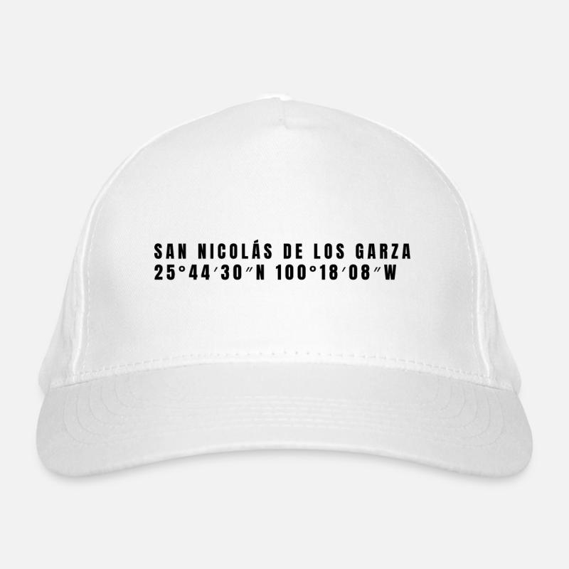 Nuevo León, Mexico Coordinates Organic Baseball Cap