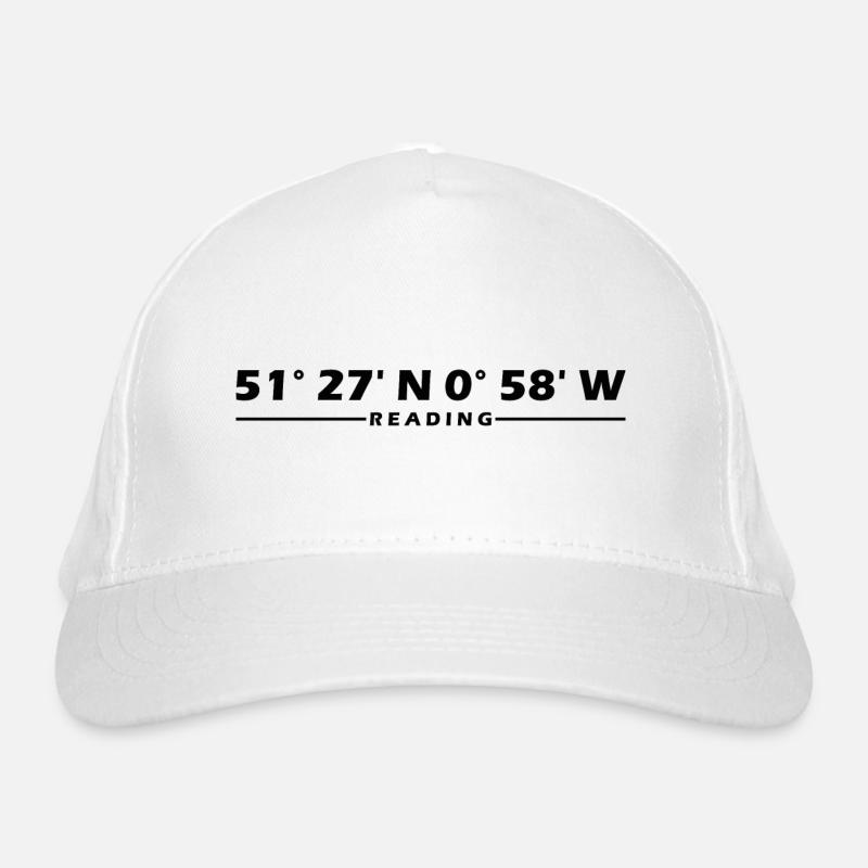 Coordonnées de lecture Casquette classique bio