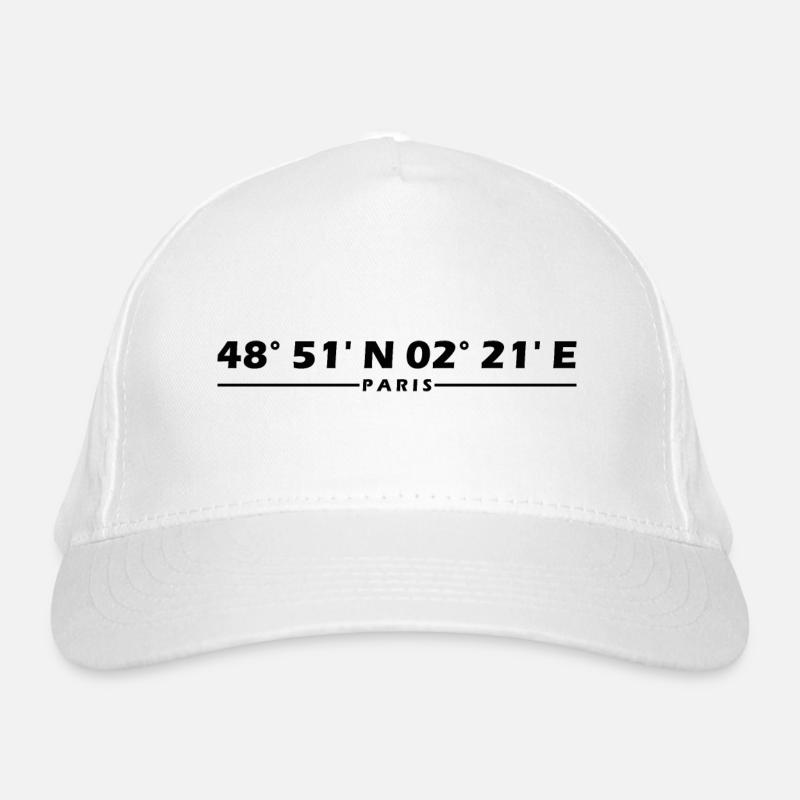 Coordonnées de Paris Casquette classique bio