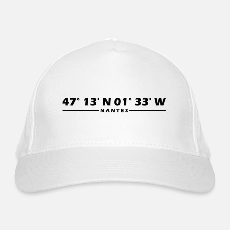 Nantes Coordinates Organic Baseball Cap