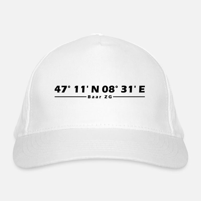 Baar coordinates Organic Baseball Cap