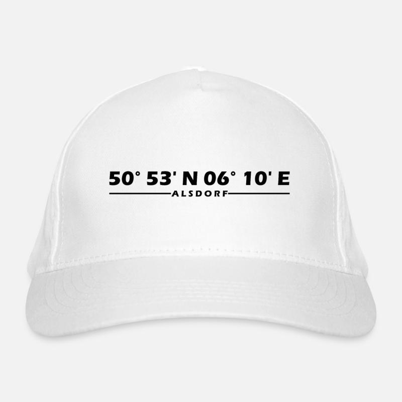 Alsdorf coordinates Organic Baseball Cap