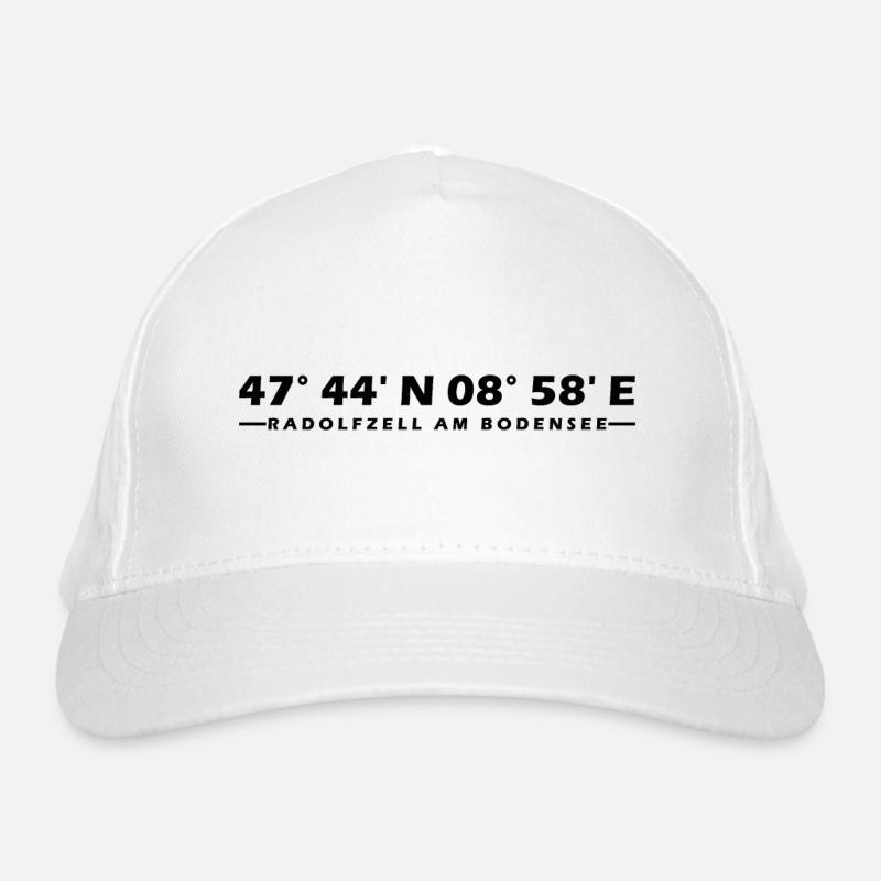 Coordonnées de Radolfzell am Bodensee Casquette classique bio
