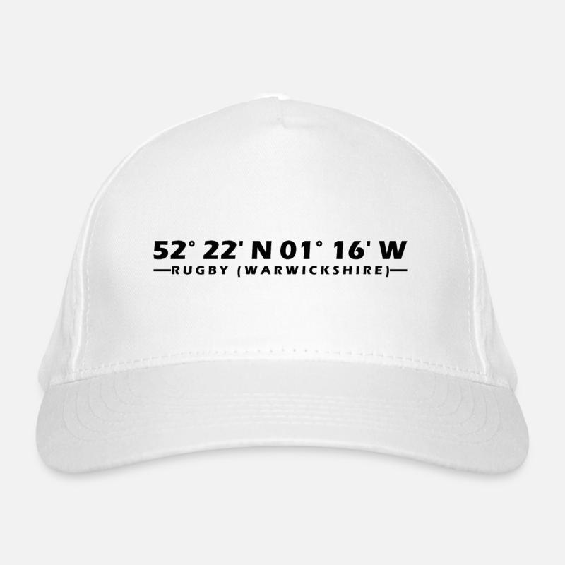 Coordonnées de Rugby (Warwickshire) Casquette classique bio
