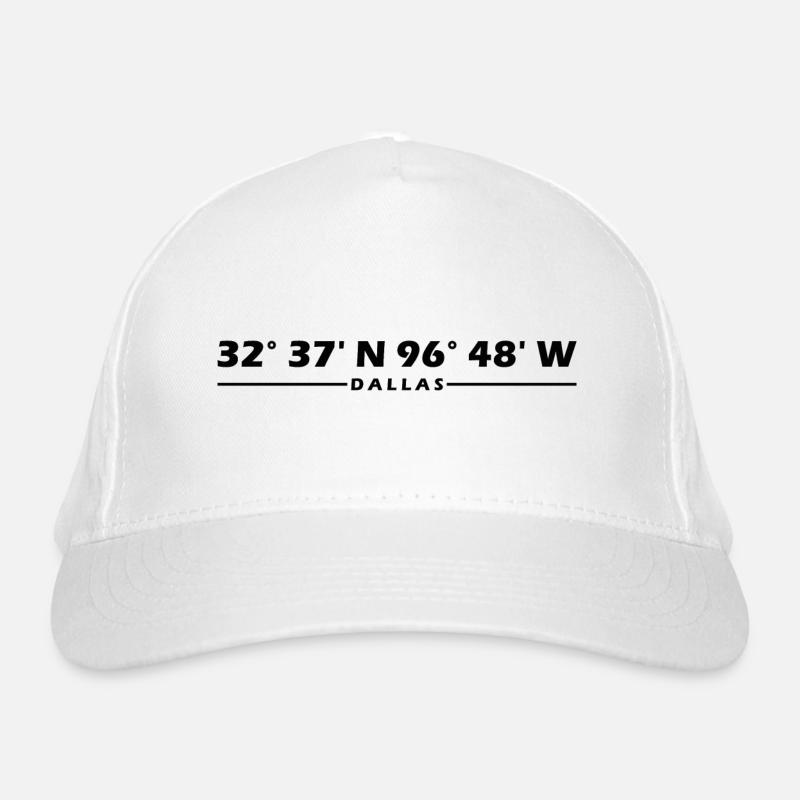 Coordonnées de Dallas Casquette classique bio