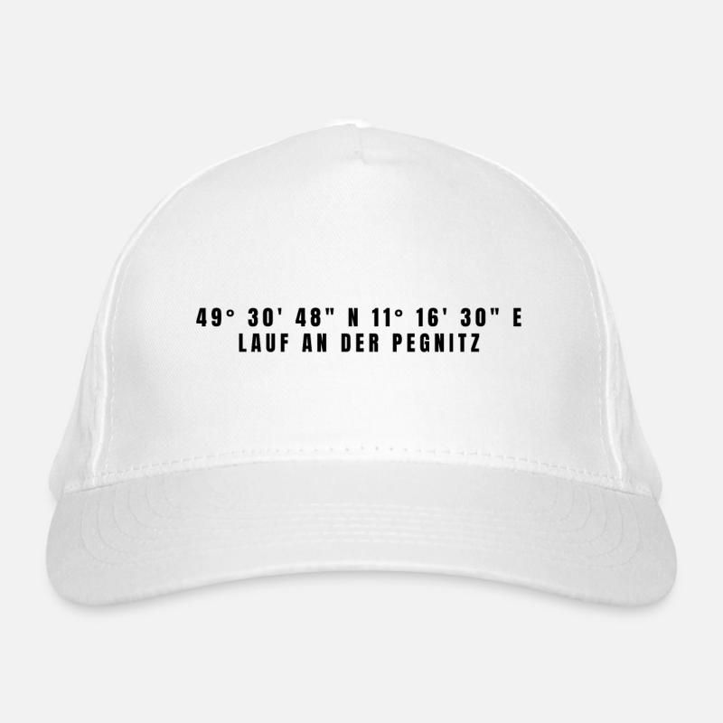 Lauf an der Pegnitz Bavaria Coordinates Organic Baseball Cap