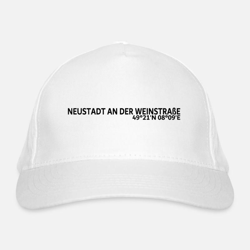 Neustadt an der Weinstraße coordinates Organic Baseball Cap