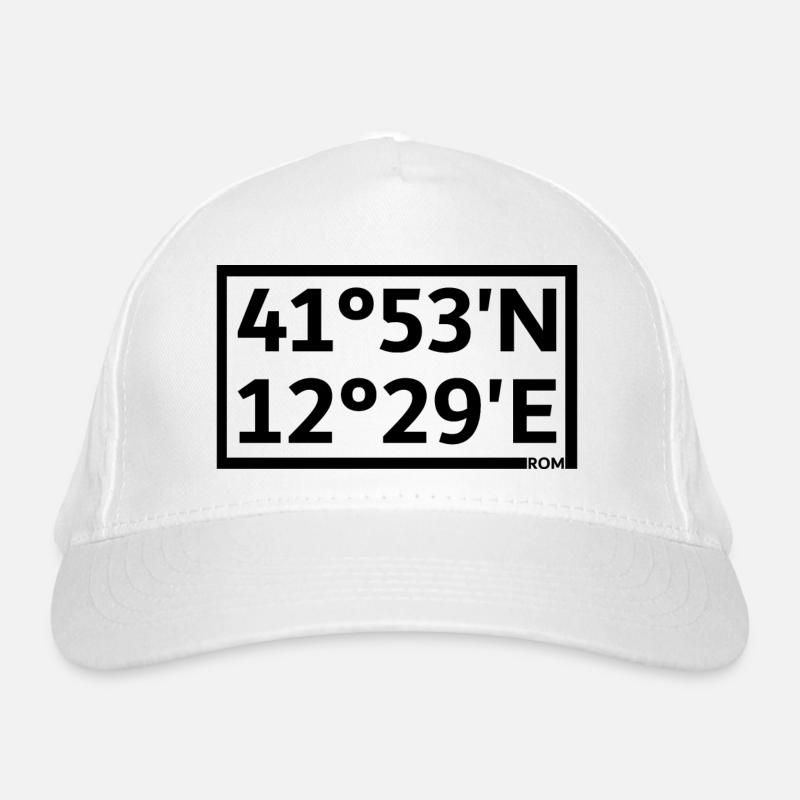Coordonnées de Rome Casquette classique bio