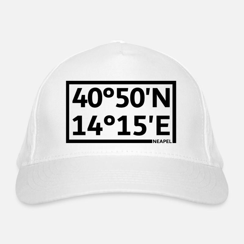 Coordonnées de Naples Casquette classique bio