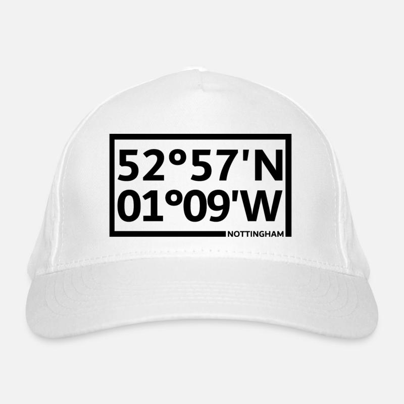Nottingham Coordinates Organic Baseball Cap