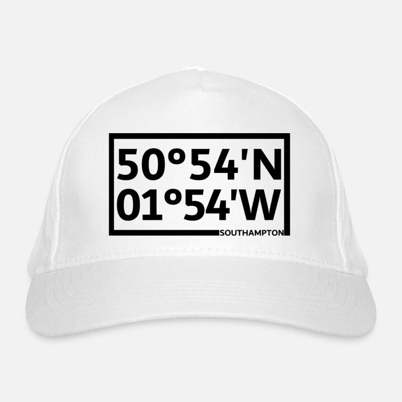 Coordonnées de Southampton Casquette classique bio