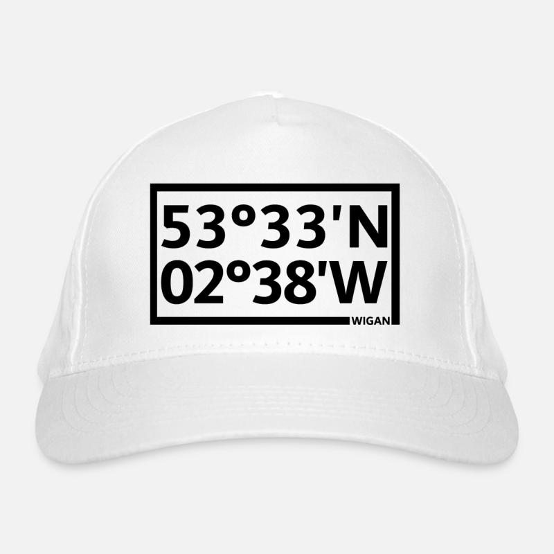 Wigan Koordinaten Bio-Baseballkappe