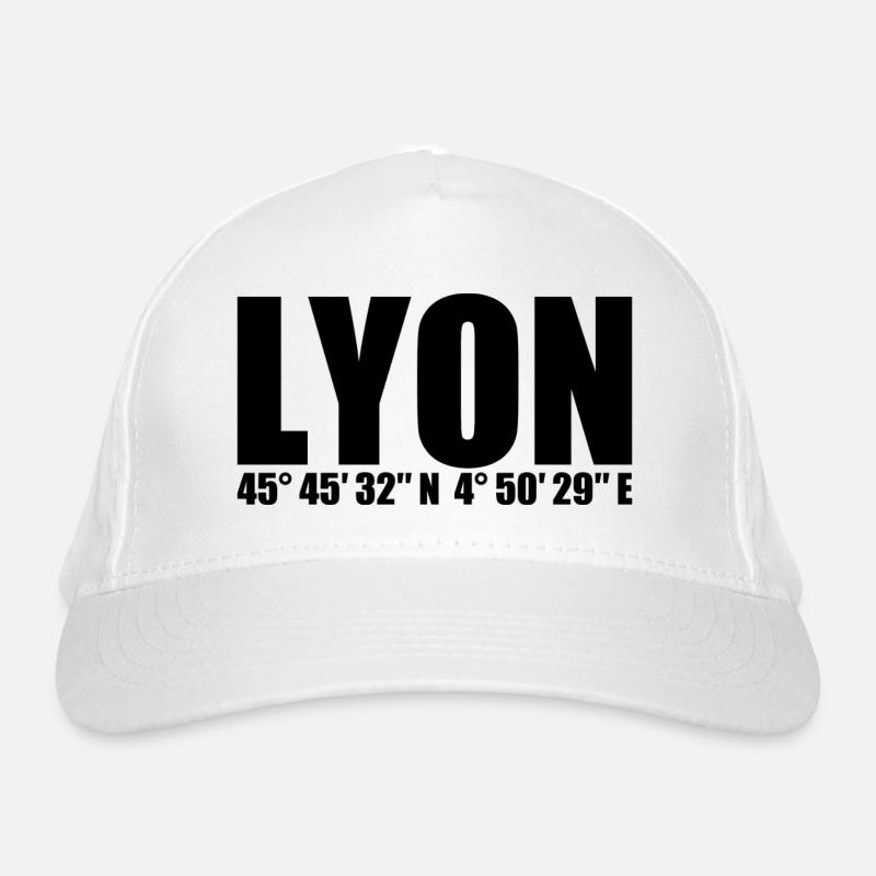 Lyon coordinates Organic Baseball Cap